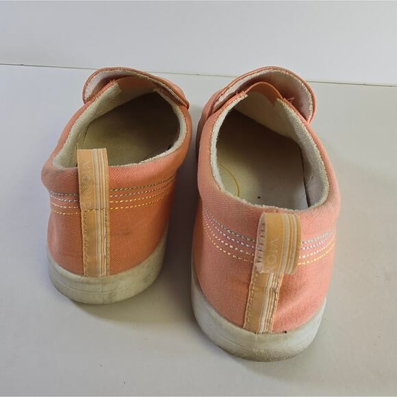 Vionic Beach Salmon Colored Marshall Sneakers size 8 - Picture 8 of 14